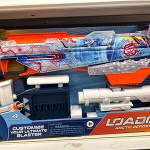 Nerf Arctic ZeroStrike Blaster - Vibrant Blue and Orange